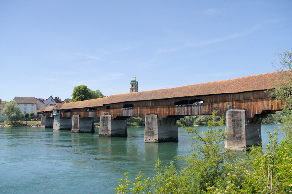 'Le vieux pont entre Stein et Bad S�ckingen'