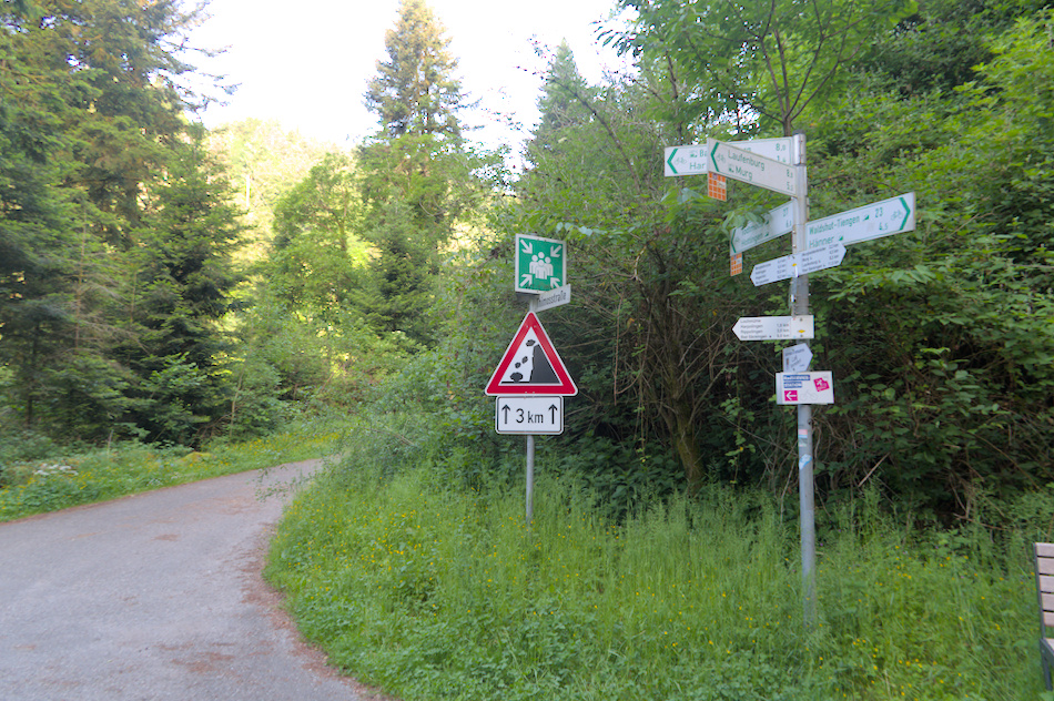 'D�but de mont�e dans le vallon � l\'ombre'